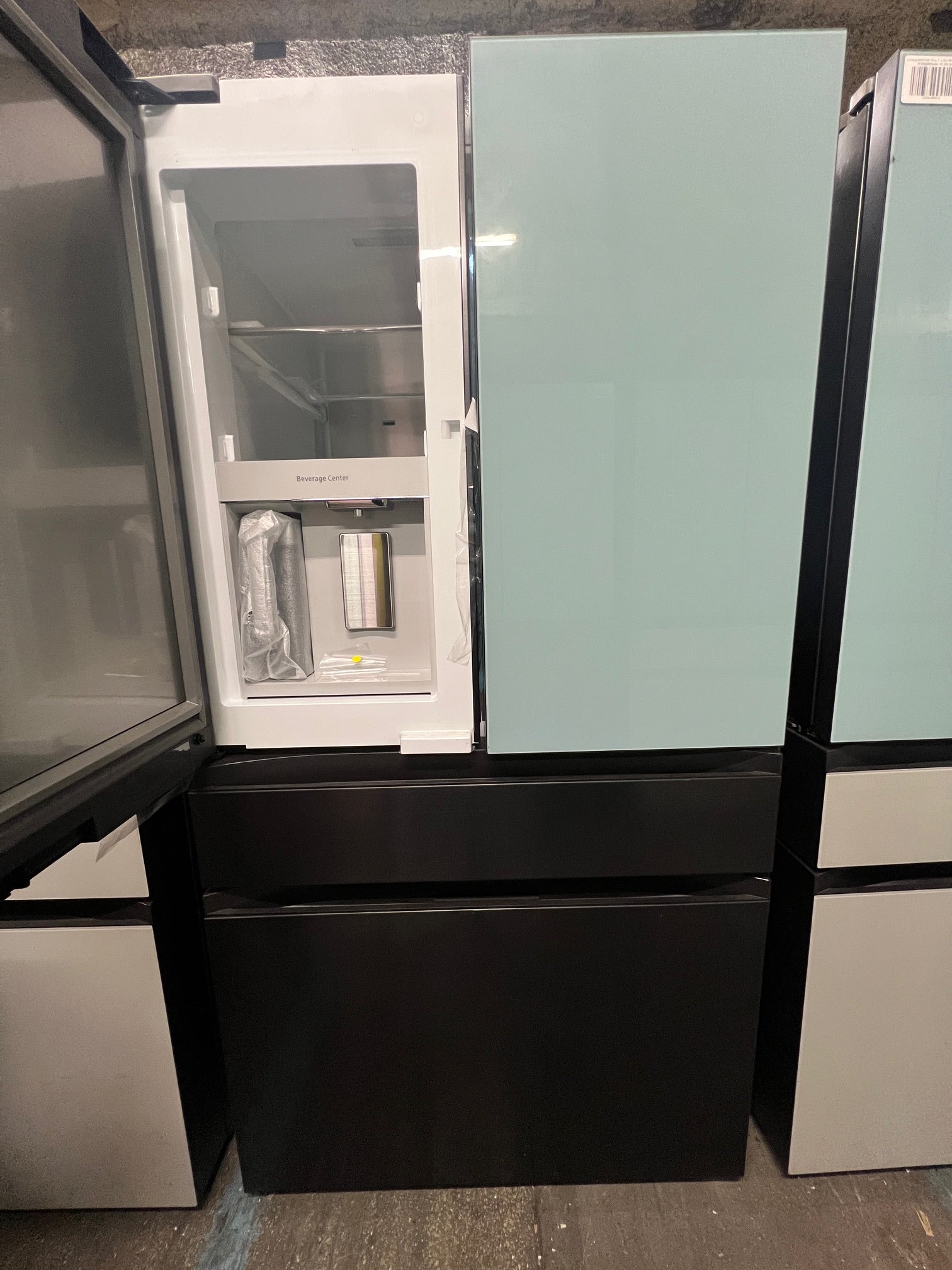Samsung BESPOKE 29 cu. ft. 4-Door Blue & Black